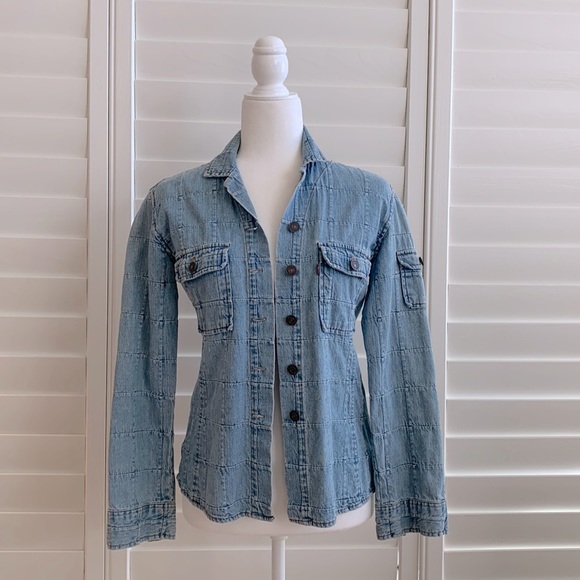 Vintage Levi’s patchwork denim jacket